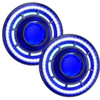 ORACLE Lighting Oculus 7" ColorSHIFT Bi-LED Projectors (F&R): Jeep Wrangler (07-18)