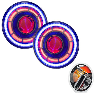 ORACLE Lighting Oculus 7" ColorSHIFT Bi-LED Projectors (F&R): Jeep Wrangler (07-18)