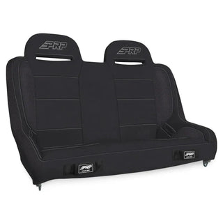 PRP Seats Elite Series Rear Bench Seat (REAR): Jeep Wrangler / Gladiator (07-26) - Black Vinyl
