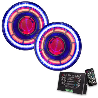 ORACLE Lighting Oculus 7" ColorSHIFT Bi-LED Projectors (F&R): Jeep Wrangler (07-18)