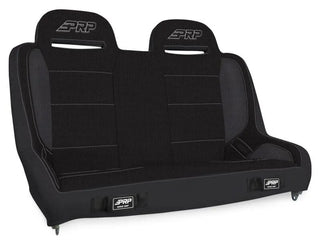PRP Seats Elite Series Rear Bench Seat (REAR): Jeep Wrangler JK/JL / Gladiator (07-26) - Black