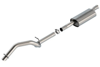 Borla Touring Climber Cat-Back Exhaust (Turn Down): Jeep Wrangler JL 18-23 2.0L Turbo