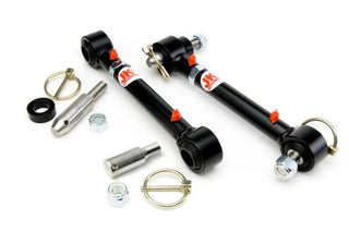 JKS Manufacturing Quicker Disconnect Sway Bar Links: Fits Jeep Wrangler (07-18) w/ 0-2in Lift