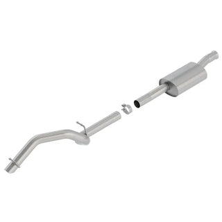 Borla S-Type Climber Cat-Back Exhaust (TURN DOWN): Jeep Wrangler JL 2.0L Turbo (18-23)