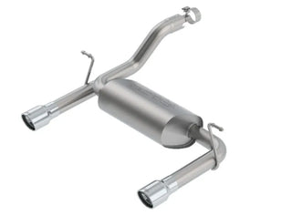 Borla Touring Axle-Back Exhaust System (Polished Tips): Jeep Wrangler JL 3.6L V6 2018 - 2025