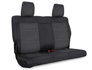 PRP Seats Rear Seat Cover (REAR): Jeep Wrangler 2007-18 - Black / Grey