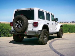 Borla Touring Axle-Back Exhaust System (Black): Jeep Wrangler JL 2.0L Turbo 2018 - 2023