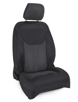 PRP Seats Front Seat Covers (FRONT): Fits Most Jeep Wrangler JK (2013-2018) - Black/Grey