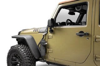 Go Rhino Front Fender Jack Mount for Hi-Lift Jack: Jeep Wrangler (07-18) - Textured Black