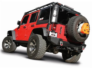 Borla Touring Cat-Back Exhaust System (Black Tips): Jeep Wrangler JK 3.6L V6 2012 - 2018