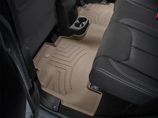 WeatherTech FloorLiner HP Rear Floor Mat (REAR): Jeep Wrangler (07-18) - Tan