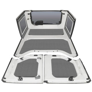 DEI Sound Deadening Headliner Kit 6-Piece: Fits Most Jeep Wrangler Models (2007-2018) - Gray