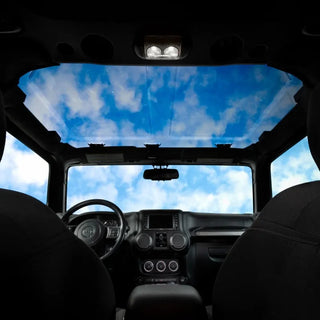 Putco Sky View Hard Top Roof: Fits Most Jeep Wrangler JK Models (2007-2026)