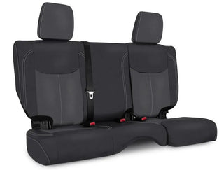 PRP Seats Rear Seat Cover (REAR): Jeep Wrangler (07-18) - Black / Grey