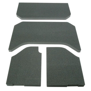 DEI Sound Deadening Boom Mat Headliner 4-Piece (BLACK): Fits Most Jeep Wrangler Models (2007-2018)