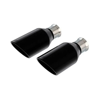 Borla CCSB 5in Black Chrome Tips (REAR): Ram 1500 TRX 6.2L 4WD (21-22) - 304SS