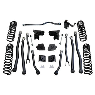 Superlift 4in Rock Runner Series Long Arm Lift Kit w/ Bilstein Shocks (F&R): Jeep Wrangler (07-18)