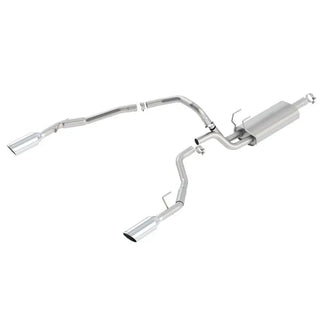 Borla S-Type Cat-Back Exhaust (Polished Tips, Thru Bumper): Dodge Ram 5.7L Hemi (09-18)