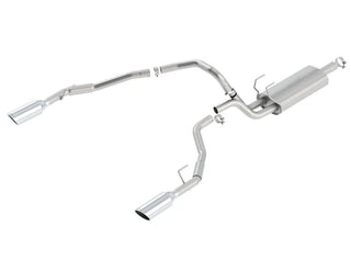 Borla S-Type Cat-Back Exhaust (Polished Tips, Thru Bumper): Dodge Ram 5.7L Hemi (09-18)