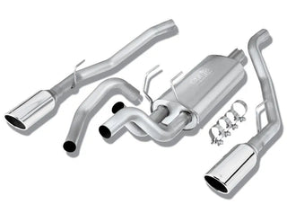 Borla S-Type Cat-Back Exhaust (Polished Tips, Thru Bumper): Dodge Ram 5.7L Hemi (09-18)