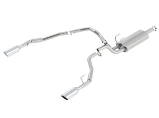 Borla S-Type Cat-Back Exhaust (Polished Tips, Thru Bumper): Dodge Ram 5.7L Hemi (09-18)