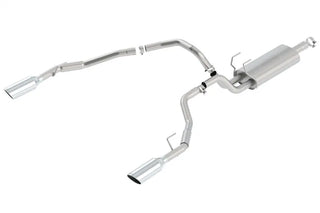 Borla S-Type Cat-Back Exhaust (Polished Tips, Thru Bumper): Dodge Ram 5.7L Hemi (09-18)