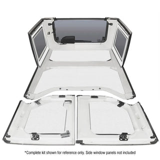 DEI Sound Deadening Headliner 4-Piece Kit: Fits Most Jeep Wrangler Models (2007-2018) - White