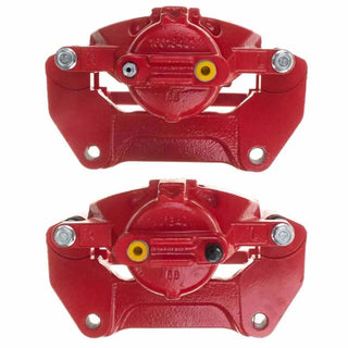 PowerStop Powder Coated Front Brake Caliper Pair (FRONT) w/ Bracket: Jeep Wrangler (07-18)