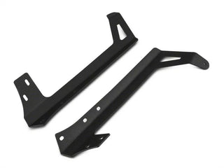 Raxiom 50-Inch LED Light Bar Windshield Mount Brackets: Fits Most Jeep Wrangler Models (2007-2018)