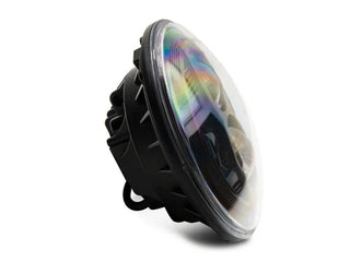 Raxiom 7-In LED Headlights Black Housing (PAIR): Fits Most Jeep Wrangler JK Models (2007-2018)