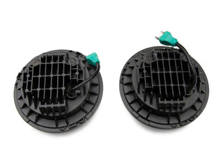 Raxiom 7-In LED Headlights Black Housing (PAIR): Fits Most Jeep Wrangler JK Models (2007-2018)