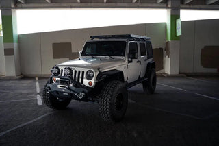 DV8 Offroad Full-Length Roof Rack: Jeep Wrangler (07-18)