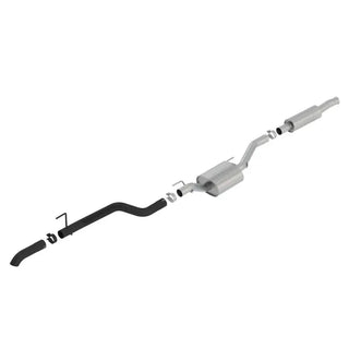 Borla S-Type Climber Cat-Back Exhaust Black Tip (REAR): Jeep Gladiator JT 2020-2024 3.6L