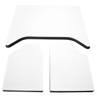 DEI Sound Deadening Boom Mat Headliner 3-Piece: Jeep Wrangler (07-18) - White