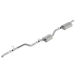 Borla Touring Climber Cat-Back Exhaust (TURN DOWN): Jeep Gladiator JT 3.6L (20-26)