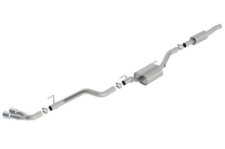 Borla ATAK Cat-Back Exhaust (Dual Side Exit): Jeep Gladiator JT 3.6L (20-26) - Polished