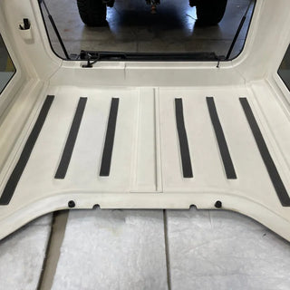 DEI Sound Deadening Boom Mat Headliner 4-Piece: Fits Most Jeep Wrangler Models (2007-2018) - White