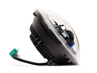 Raxiom Axial Series 7-Inch LED Headlights w/ DRL Turn Signals (F&R): Jeep Wrangler (07-18)