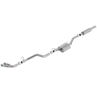 Borla S-Type Cat-Back Exhaust (Dual Side Exit): Jeep Gladiator JT 3.6L V6 (20-26)