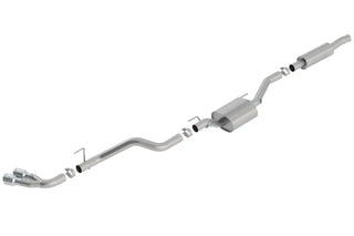 Borla S-Type Cat-Back Exhaust (Dual Side Exit): Jeep Gladiator JT 3.6L V6 (20-26)