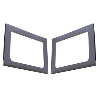 DEI Sound Deadening Rear Side Window Trim Kit (REAR): Jeep Wrangler (07-18) - Gray