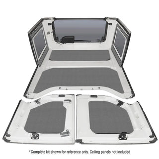 DEI Sound Deadening Rear Side Window Trim Kit (REAR): Jeep Wrangler (07-18) - Gray