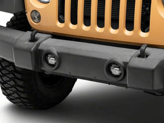 Raxiom Axial Series 4-In LED Fog Lights (FRONT): Fits Most Jeep Wrangler Models (2007-2018) - Clear