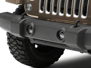 Raxiom Axial Series 4-Inch LED Fog Lights w/ Halo: Fits Most Jeep Wrangler Models (2007-2018)