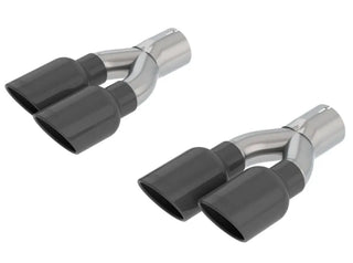 Borla Black Chrome Exhaust Tips (REAR): Jeep Grand Cherokee 6.2L Trackhawk (18-21)