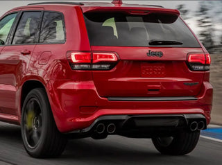 Borla S-Type Cat-Back Exhaust (REAR): Jeep Grand Cherokee Trackhawk 6.2L (11-21) w/ OEM Tips
