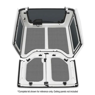 DEI Sound Deadening Rear Side Window Trim Kit (2-Piece): Jeep Wrangler (07-18)