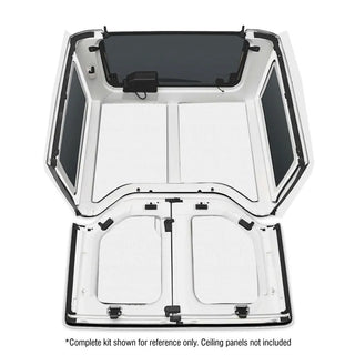 DEI Sound Deadening Boom Mat Trim Kit (2-Piece): Jeep Wrangler (07-18)