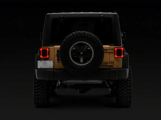 Raxiom Axial Carver LED Tail Lights (REAR): Jeep Wrangler (07-18)