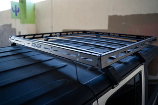 DV8 Offroad Short Roof Rack: Jeep Wrangler (07-18)